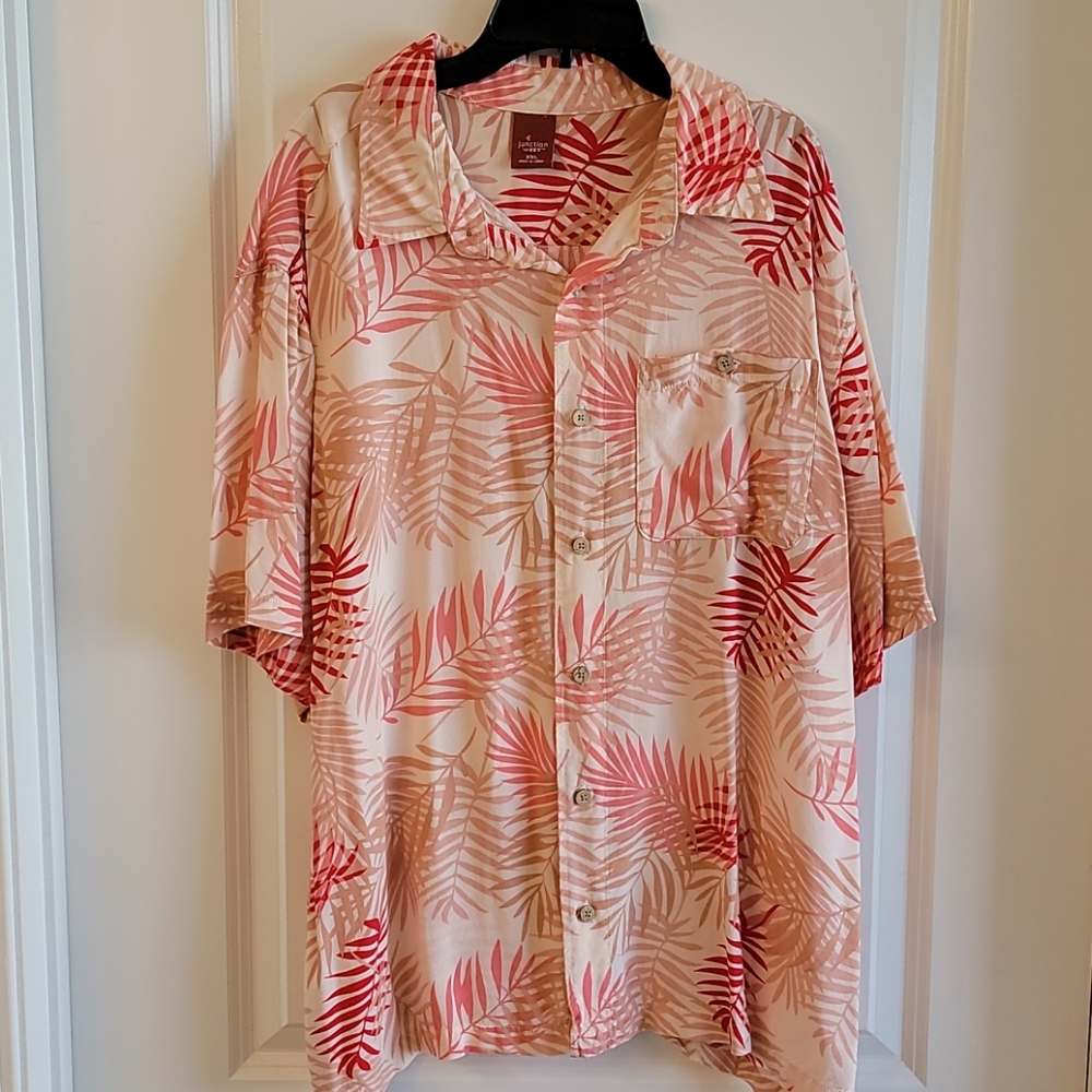 Mens Junction West shirt,  XXL,  100% rayon